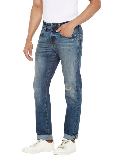 MARTINEZ-Blue Regular Fit Jeans