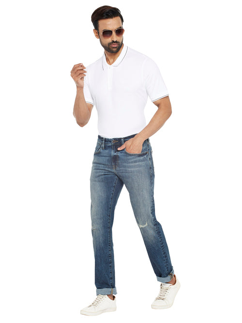 MARTINEZ-Blue Regular Fit Jeans