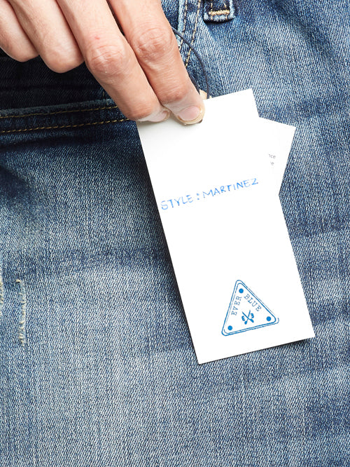 MARTINEZ-Blue Regular Fit Jeans