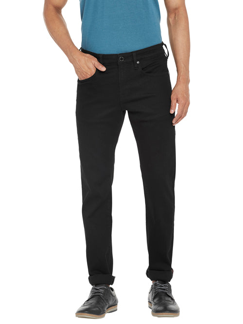 NEUER-Black Comfort Slim Jeans