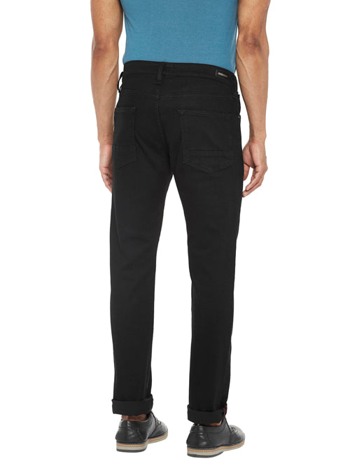 NEUER-Black Comfort Slim Jeans