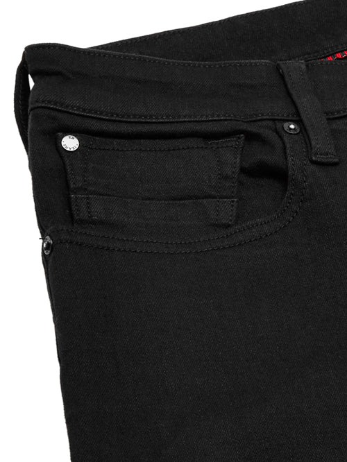 NEUER-Black Comfort Slim Jeans