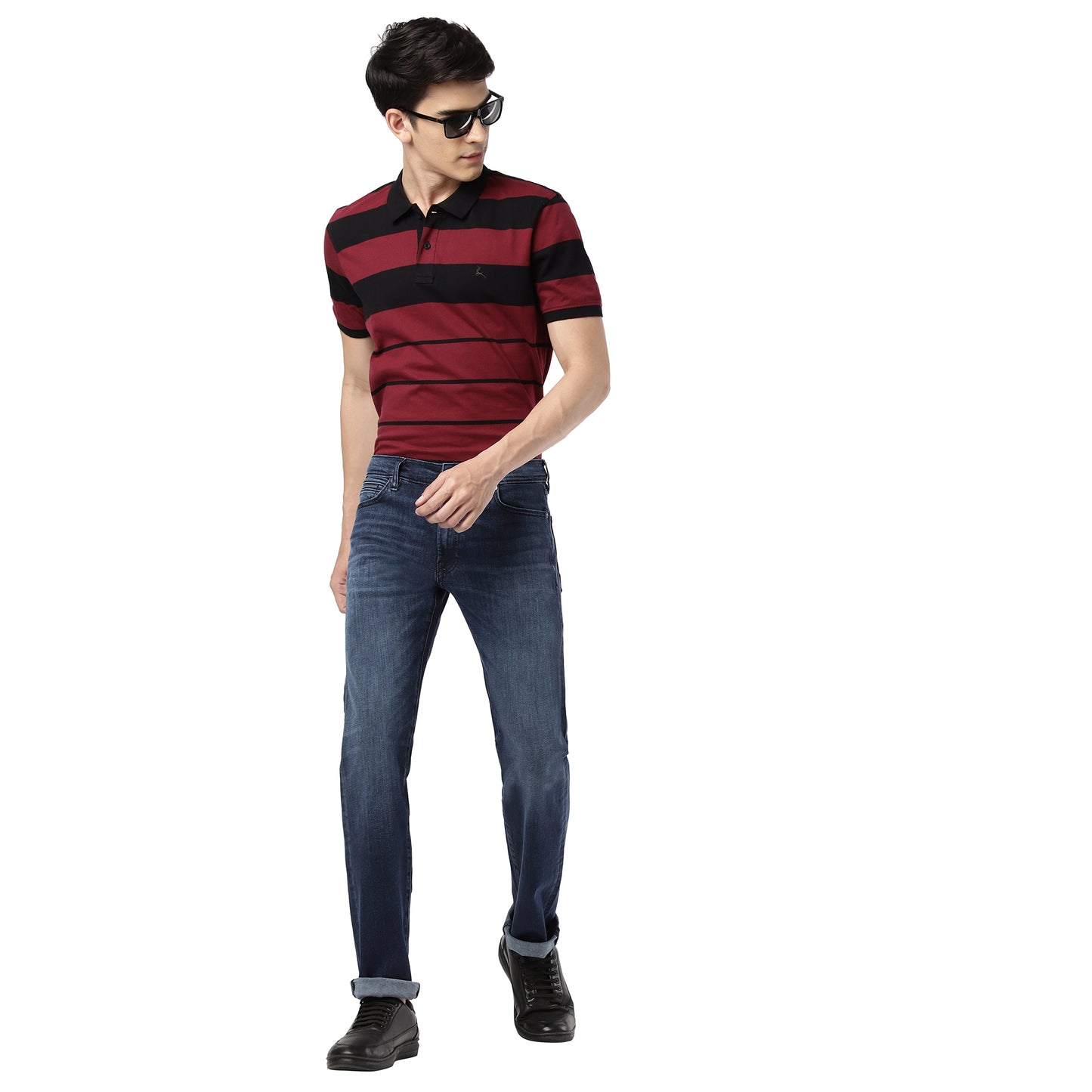 OZIL-Dark Blue Comfort Slim Jeans