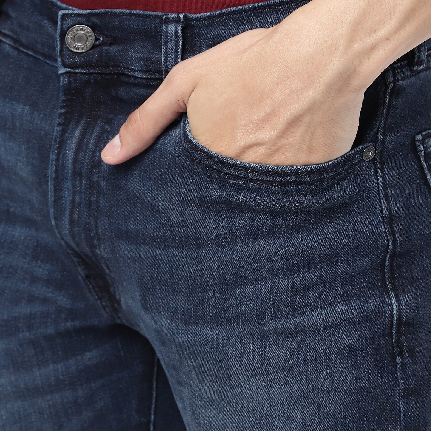 OZIL-Dark Blue Comfort Slim Jeans