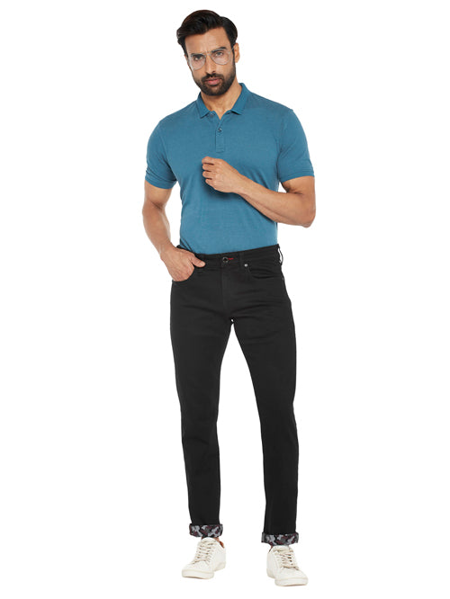 THIAGO-Blue Comfort Slim Jeans