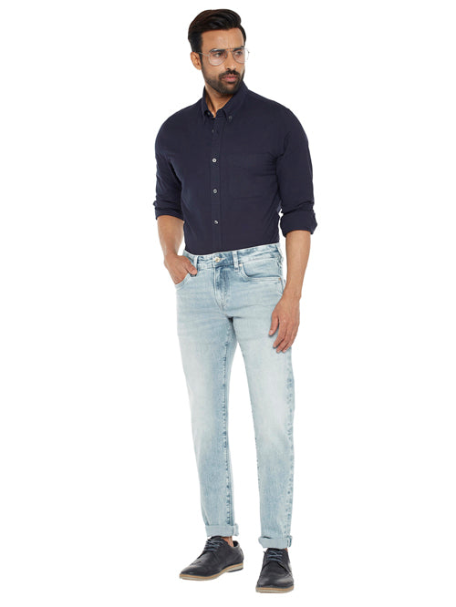 TORRES-Blue Comfort Slim Jeans