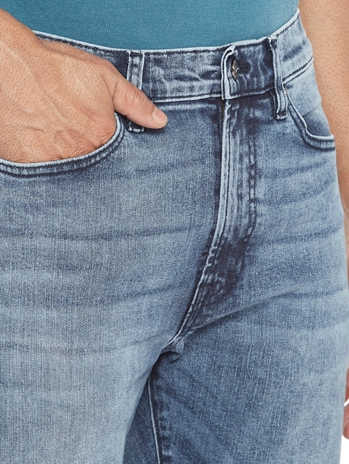 TRENT-Blue Regular Fit Jeans