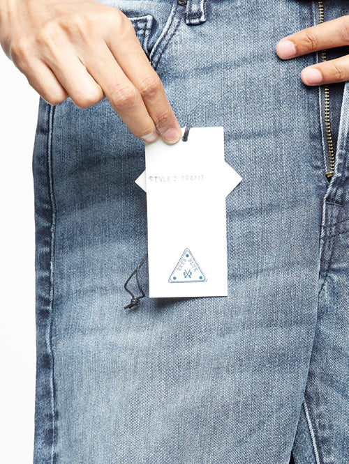 TRENT-Blue Regular Fit Jeans