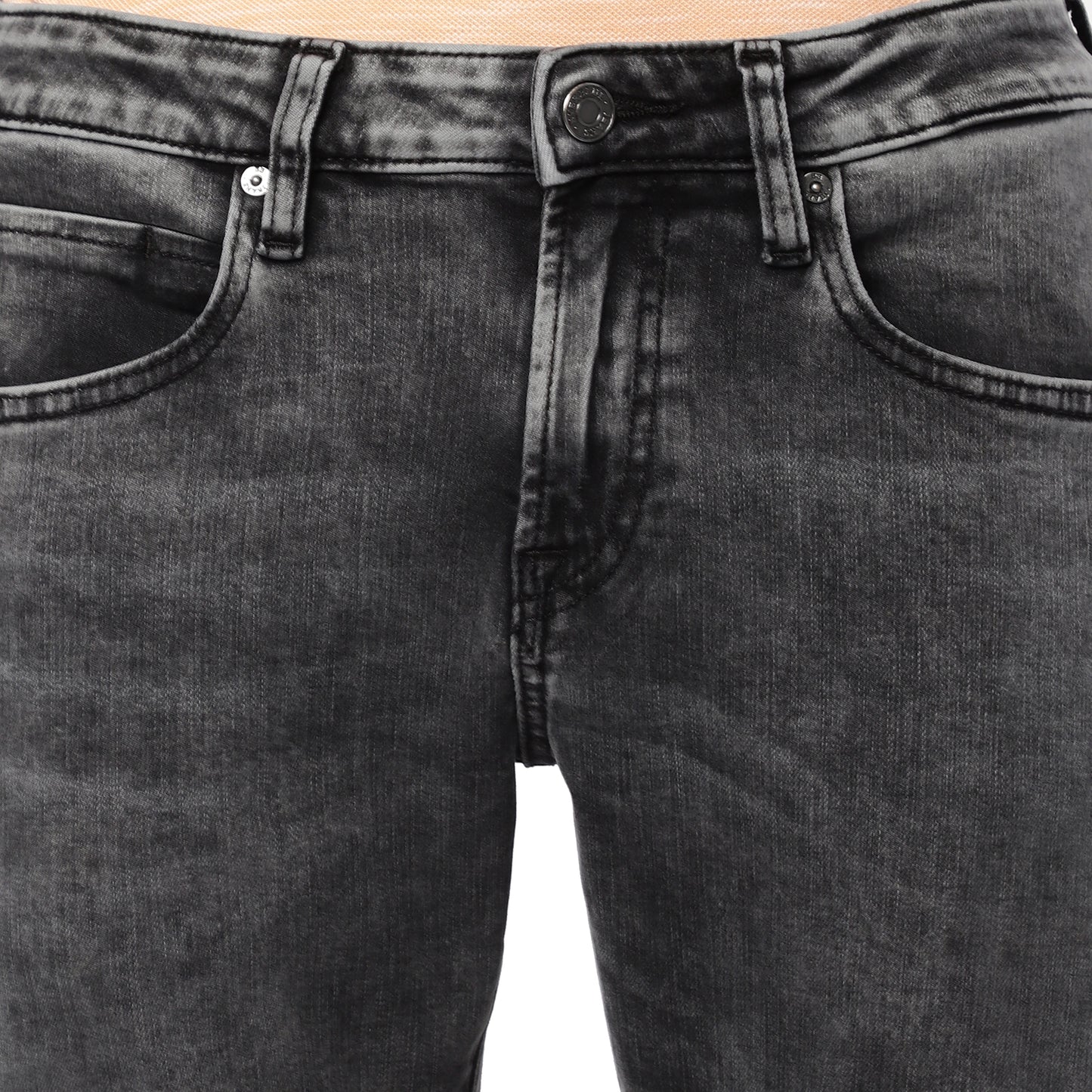 XAVI-Grey Comfort Slim Jeans