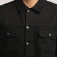 ALLAN-MEN BLACK REGULAR FIT JACKET