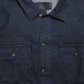 ALLEN-MEN DARK BLUE REGULAR FIT JACKET