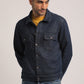 ALLEN-MEN DARK BLUE REGULAR FIT JACKET