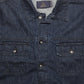 BRYAN-MEN DARK BLUE REGULAR FIT JACKET