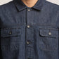 BRYAN-MEN DARK BLUE REGULAR FIT JACKET