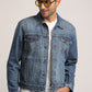 COLIN-MEN MID BLUE CLASSIC TRUCKER JACKET