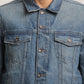 CONNER-MEN MID BLUE CLASSIC TRUCKER JACKET