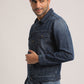 CONOR-MEN DARK BLUE CLASSIC TRUCKER JACKET