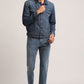 CONOR-MEN DARK BLUE CLASSIC TRUCKER JACKET