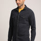 DELANEY-MEN DARK BLUE SLIM FIT SHIRT