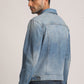 DEREK-MEN LIGHT BLUE CLASSIC TRUCKER JACKET