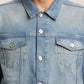 DEREK-MEN LIGHT BLUE CLASSIC TRUCKER JACKET