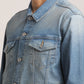 DEREK-MEN LIGHT BLUE CLASSIC TRUCKER JACKET