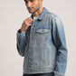 DEREK-MEN LIGHT BLUE CLASSIC TRUCKER JACKET