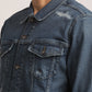 DEVIN-MEN DARK BLUE CLASSIC TRUCKER JACKET