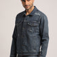 DEVIN-MEN DARK BLUE CLASSIC TRUCKER JACKET