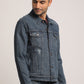 DEVIN-MEN DARK BLUE CLASSIC TRUCKER JACKET