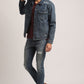 DEVIN-MEN DARK BLUE CLASSIC TRUCKER JACKET