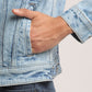 DEVON-MEN LIGHT BLUE CLASSIC TRUCKER JACKET