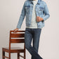 DEVON-MEN LIGHT BLUE CLASSIC TRUCKER JACKET