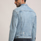 DILAN-MEN LIGHT BLUE CLASSIC TRUCKER JACKET