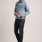 DILAN-MEN LIGHT BLUE CLASSIC TRUCKER JACKET