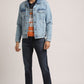 DILAN-MEN LIGHT BLUE CLASSIC TRUCKER JACKET