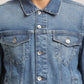 DILLON-MEN MID BLUE CLASSIC TRUCKER JACKET