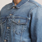 DILLON-MEN MID BLUE CLASSIC TRUCKER JACKET