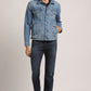 DILLON-MEN MID BLUE CLASSIC TRUCKER JACKET