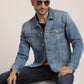 DILLON-MEN MID BLUE CLASSIC TRUCKER JACKET