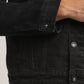 DOMINICK-MEN BLACK CLASSIC TRUCKER JACKET