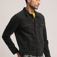 DOMINICK-MEN BLACK CLASSIC TRUCKER JACKET