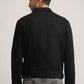 DOMINIK-MEN BLACK CLASSIC TRUCKER JACKET