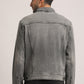 DONOVAN-MEN GREY CLASSIC TRUCKER JACKET