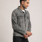 DONOVAN-MEN GREY CLASSIC TRUCKER JACKET