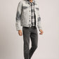 DOUGLAS-MEN GREY CLASSIC TRUCKER JACKET