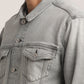 DUKE-MEN GREY CLASSIC TRUCKER JACKET