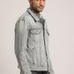 DUKE-MEN GREY CLASSIC TRUCKER JACKET