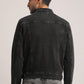 ERIC-MEN BLACK CLASSIC TRUCKER JACKET