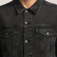 ERIC-MEN BLACK CLASSIC TRUCKER JACKET